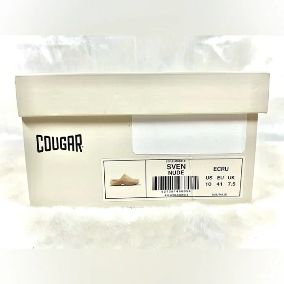 Cougar Sven Clog in Nude Ecru - Picture 10 of 10